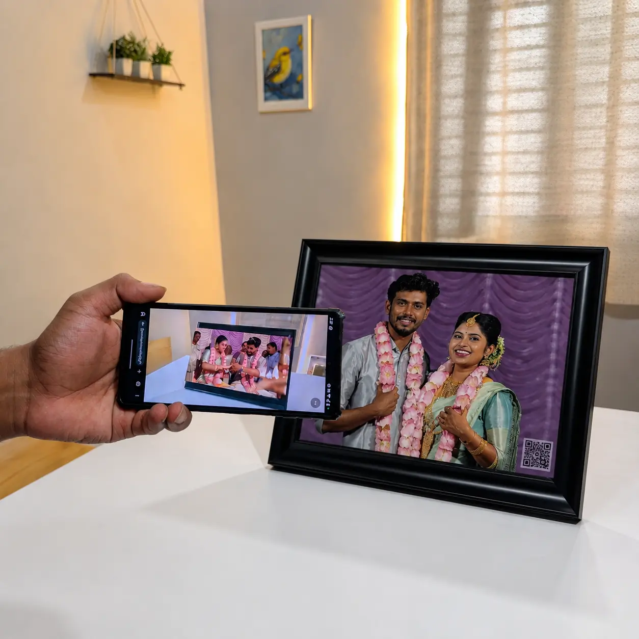 Personalised AR Magic Frame