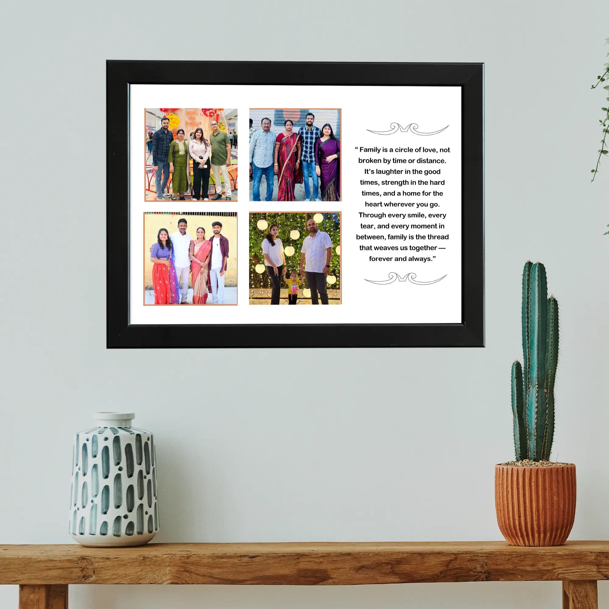 Family Collage Frame with Custom Text - Image 6