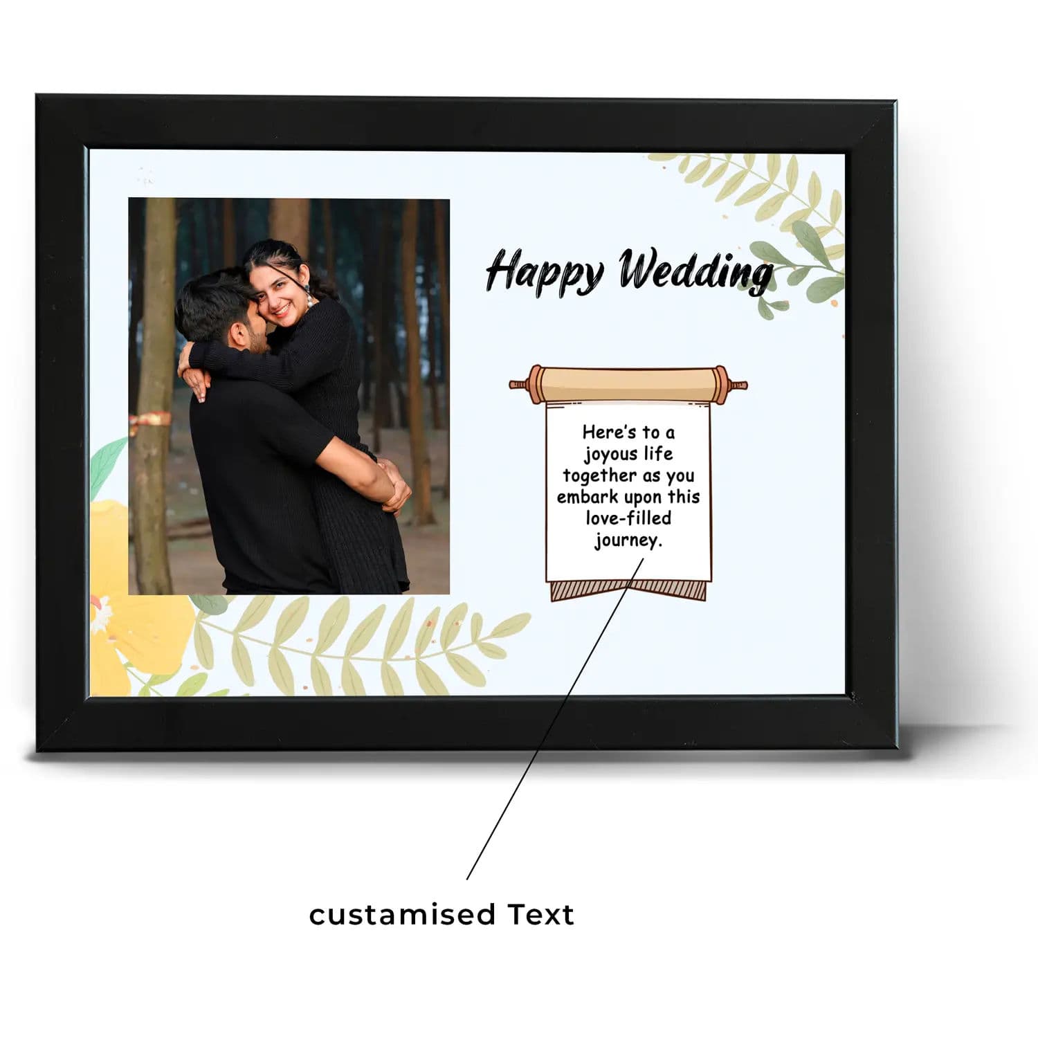 Personalised Wedding Frame - Image 3